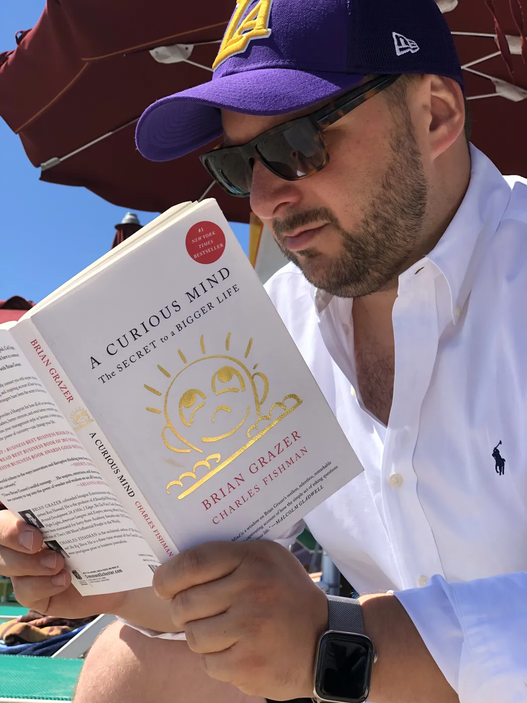 Tobias Jaeger reading A Curious Mind