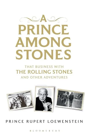 First-edition cover of A Prince Among Stones by Prince Rupert Loewenstein