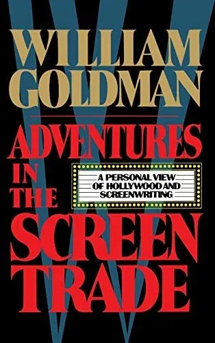 First-edition cover of Adventures in the Screen Trade by William Goldman