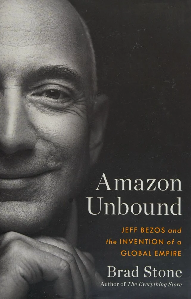 First-edition cover of Amazon Unbound by Brad Stone