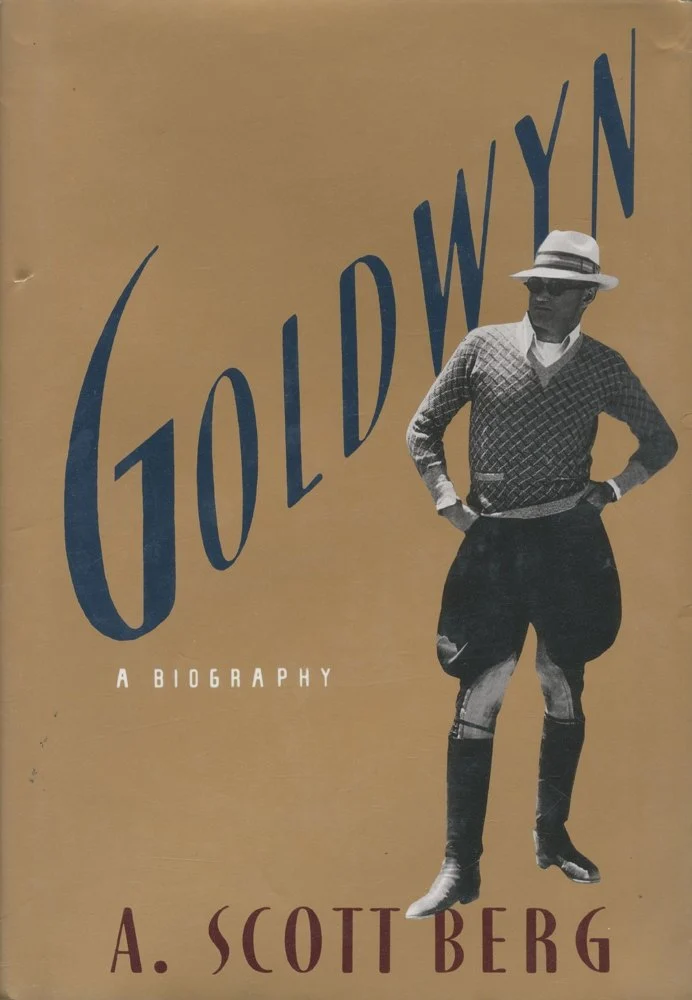 First-edition cover of Goldwyn by A. Scott Berg
