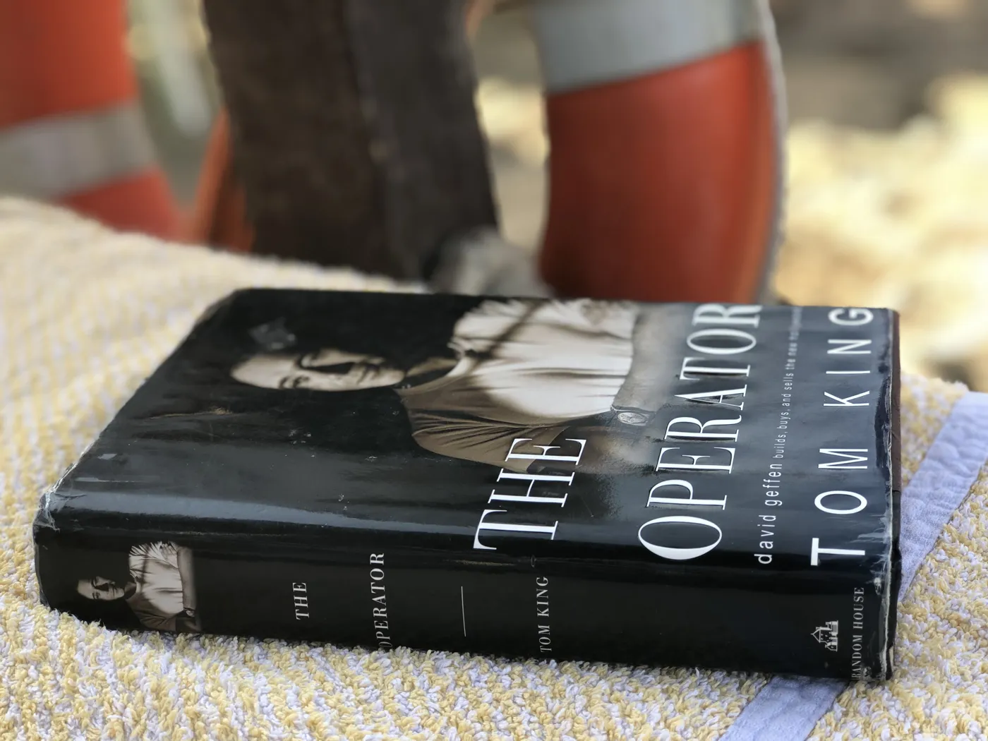 The spine and cover of The Operator