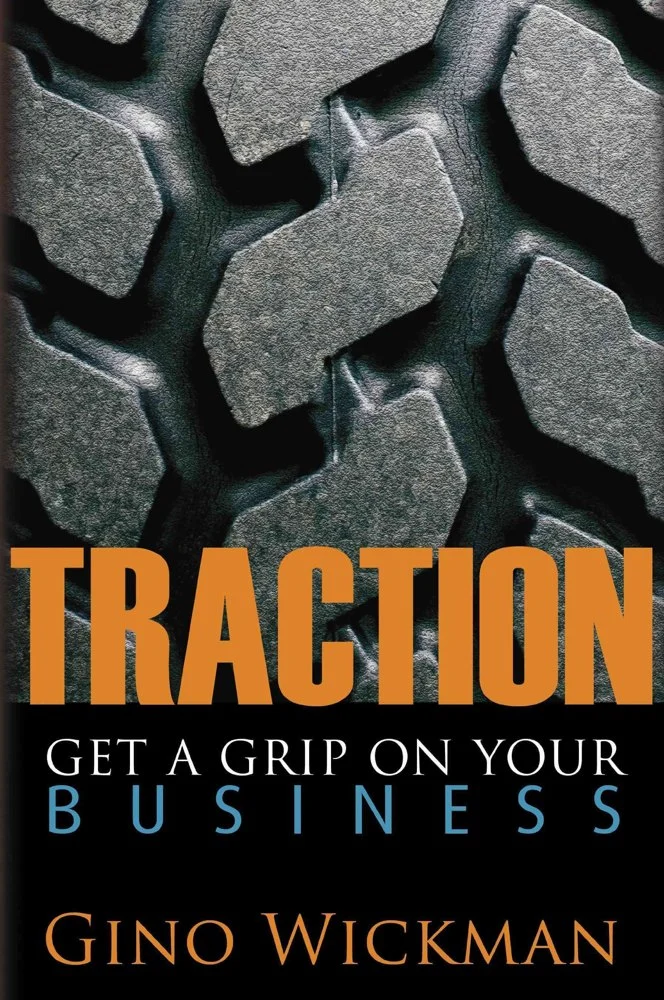 First-edition cover of Traction by Gino Wickman