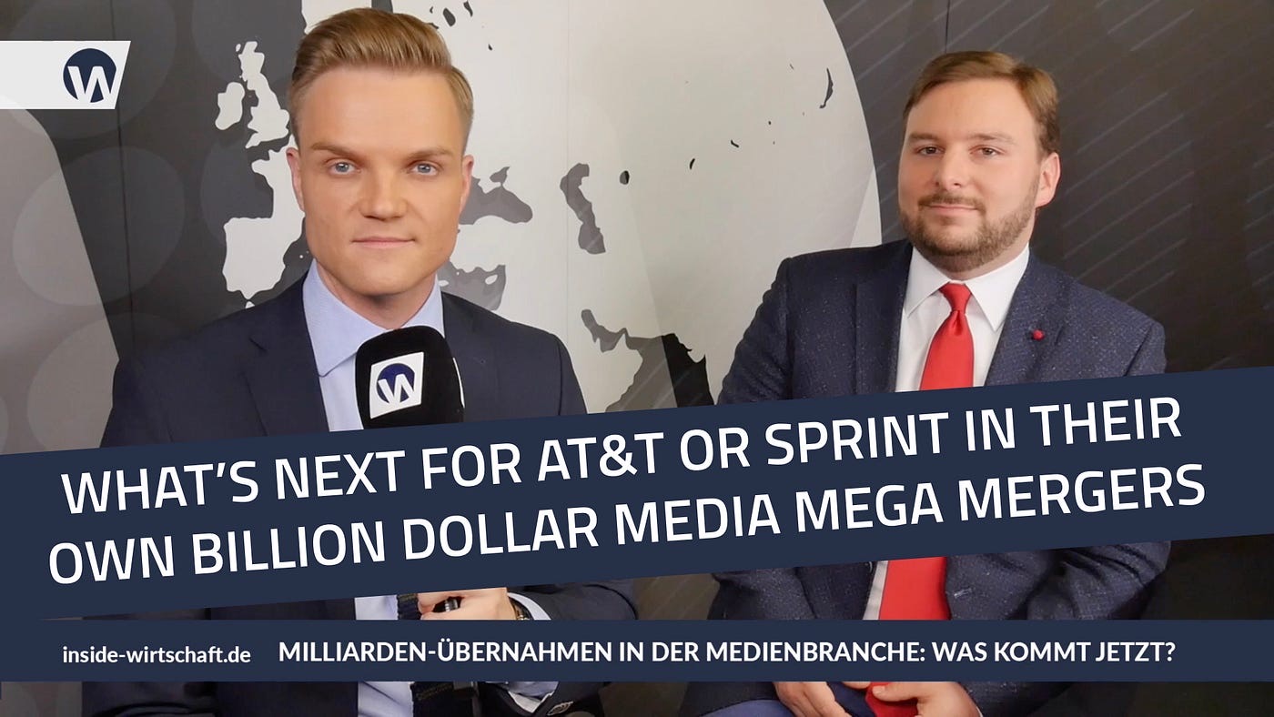 Manuel Koch and Tobias Jaeger with the title “What’s next for AT&T or Sprint in their own billion dollar media mega mergers”