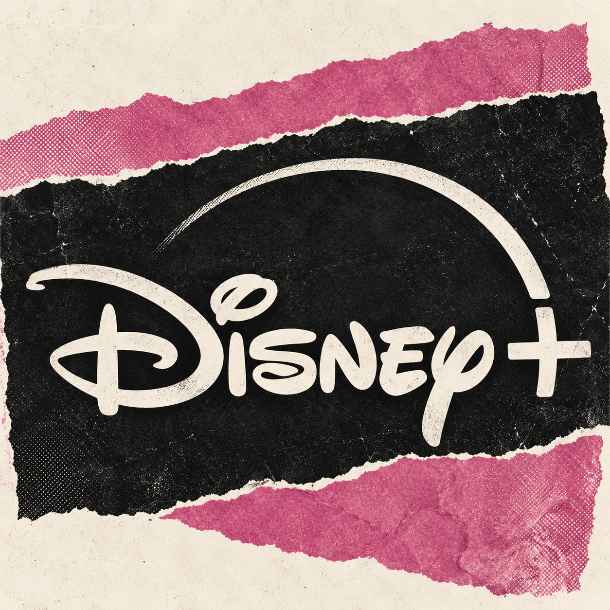 Original Media CFO editorial collage illustrating: Disney+ lifts its US ad-free price to $21.49