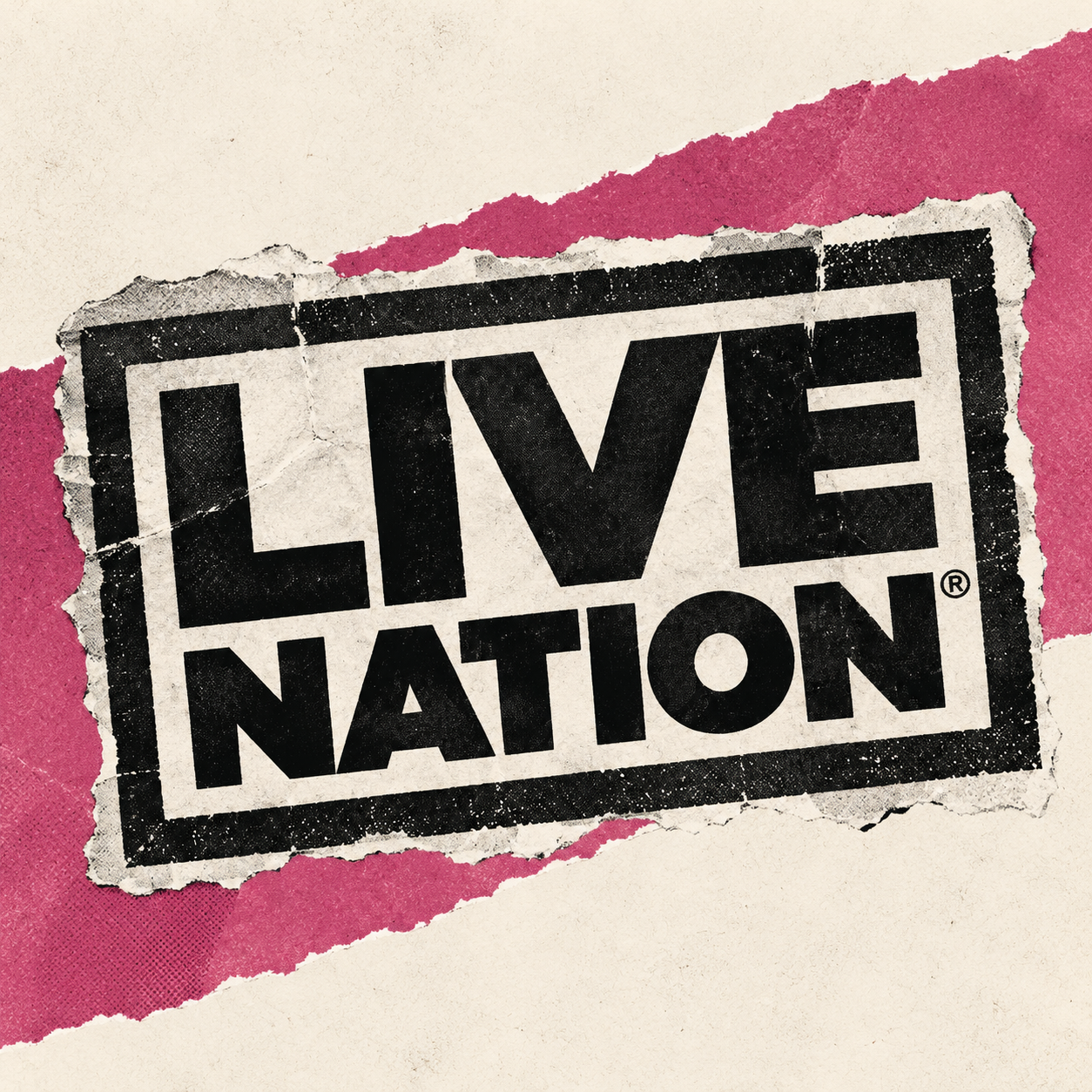 Original Media CFO editorial collage illustrating: Live Nation backs a creator-management acquisition business