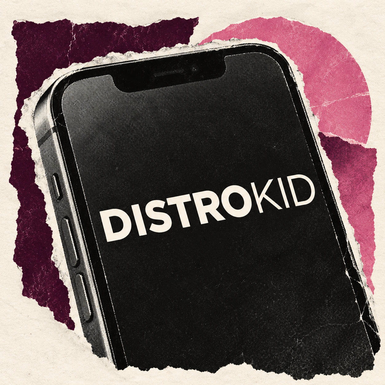 Original Media CFO editorial collage illustrating: The Suno dispute turns to DistroKid’s AI-upload records